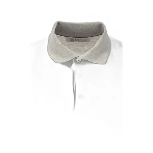 Brunello Cucinelli Short-Sleeved Knitted Polo Shirt