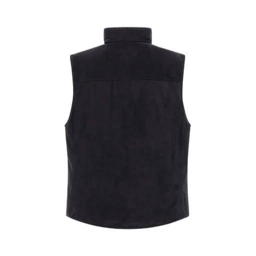 Brunello Cucinelli High-Neck Leather Vest