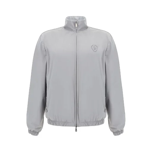 Brunello Cucinelli Logo Embroidered Reversibile Jacket