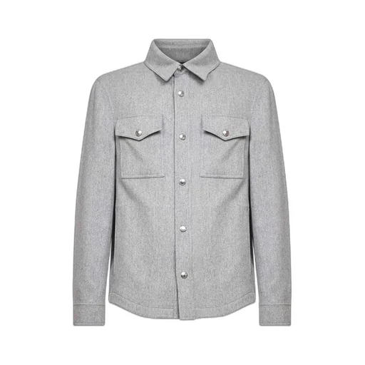 Brunello Cucinelli Long Sleeved Shirt Jacket