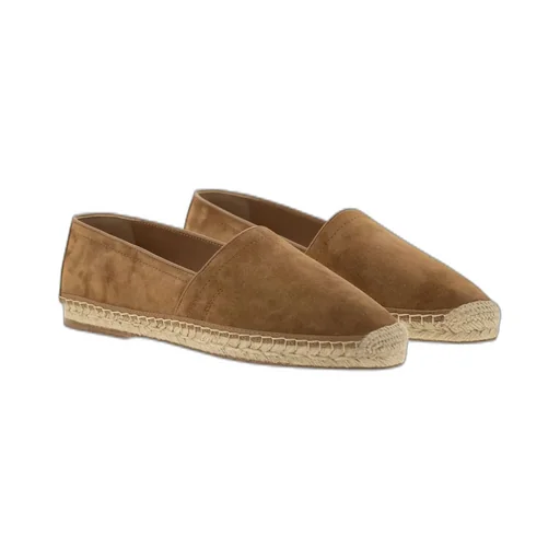 Brunello Cucinelli Logo Printed Slip-On Espadrilles