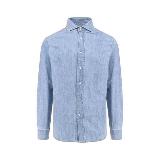 Brunello Cucinelli Long Sleeved Denim Shirt