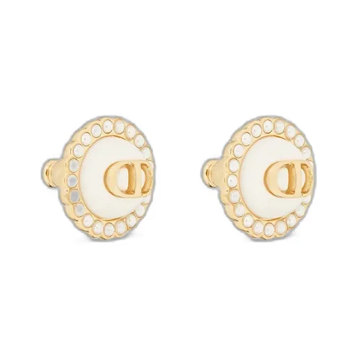 Petit Cd Baroque Stud Earrings