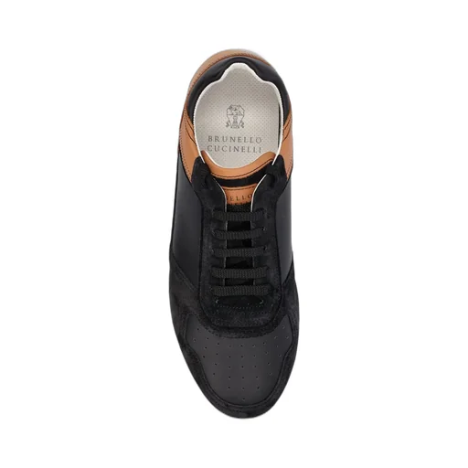 Brunello Cucinelli Logo Printed Low-Top Sneakers