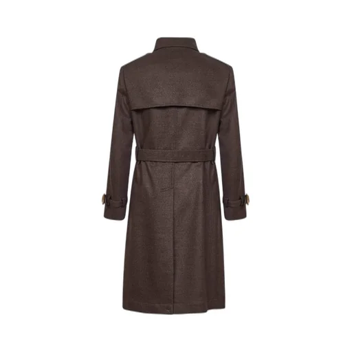Brunello Cucinelli Double-Breasted Belted Coat