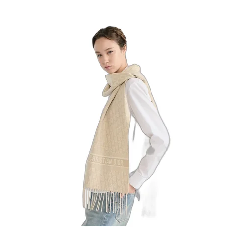 Dior Oblique Natte Scarf