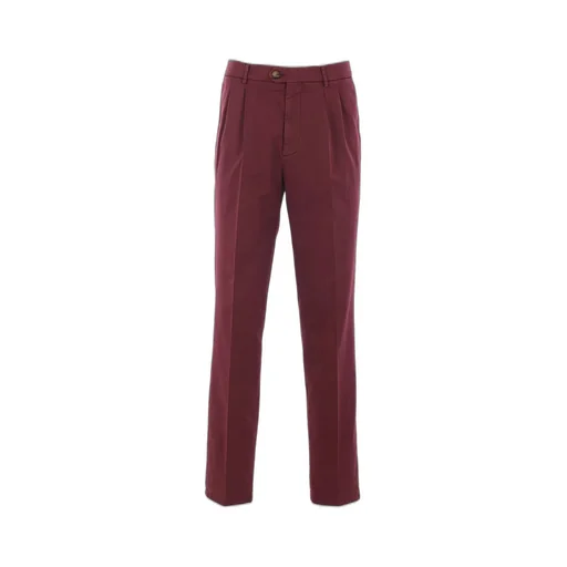 Brunello Cucinelli Garment-Dyed Comfort Gabardine Leisure Fit Trousers