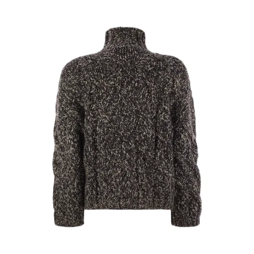 Brunello Cucinelli Turtleneck Braided Sweater