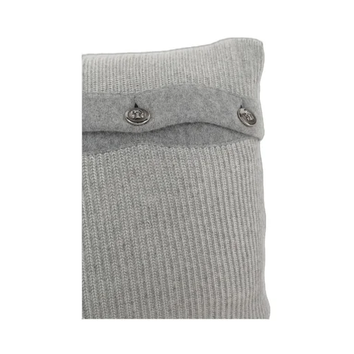 Brunello Cucinelli Vanisé Buttons Detailed Rib Knit Cushion