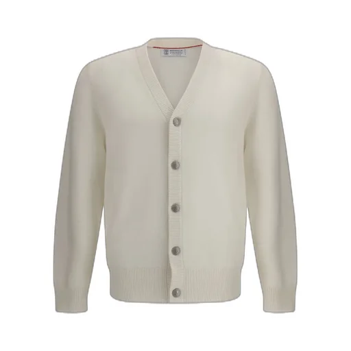 Brunello Cucinelli V-Neck Knitted Cardigan