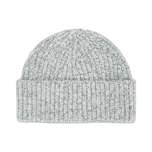 Brunello Cucinelli English Rib Knit Chiné Beanie