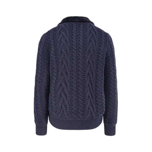 Brunello Cucinelli High Collared Zip-Up Bomber Jacket