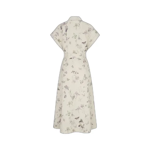 Mid-Length Belted Shirtdress
