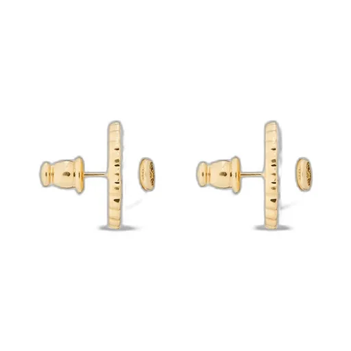 Petit Cd Baroque Stud Earrings