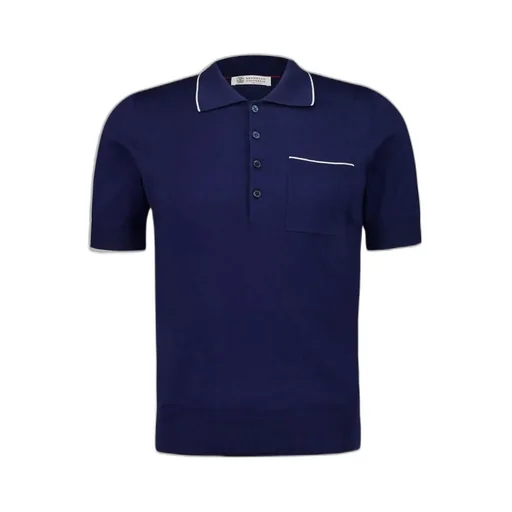 Brunello Cucinelli Short Sleeved Regular Fit Polo Shirt