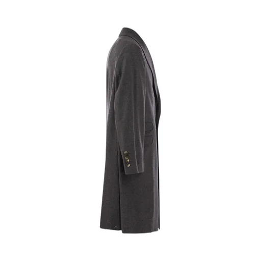 Brunello Cucinelli Single-Breasted Straight Hem Coat