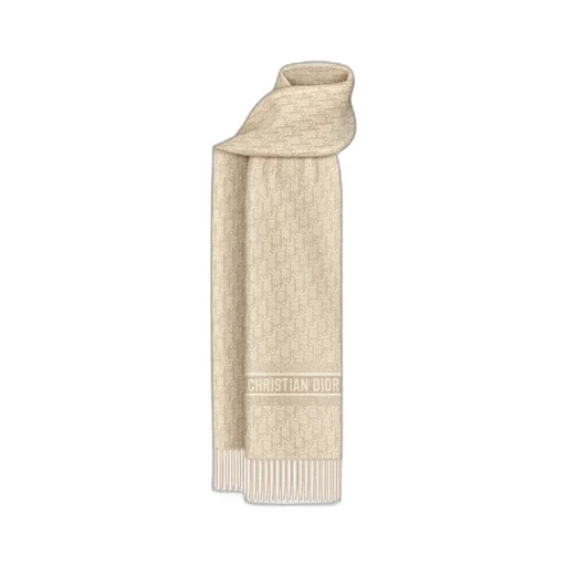 Dior Oblique Natte Scarf