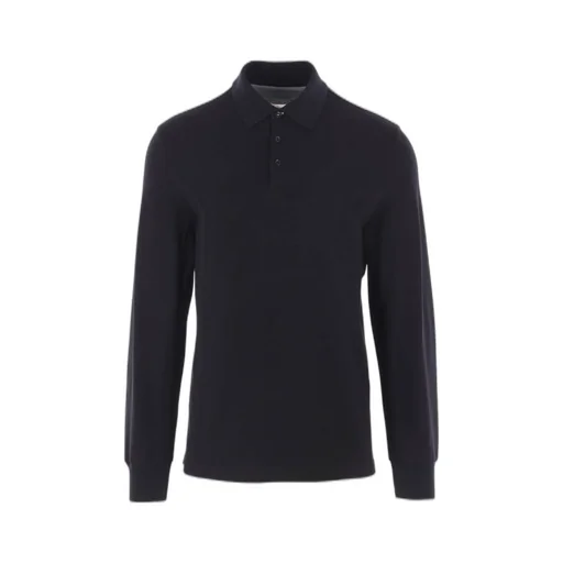 Brunello Cucinelli Long-Sleeved Polo Shirt