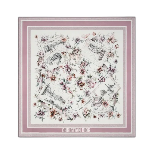 Souvenir De Rome 90 Square Scarf