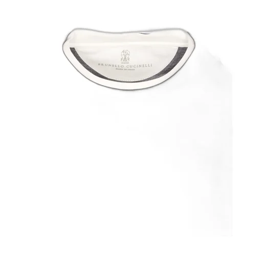 Brunello Cucinelli Crewneck Straight Hem T-Shirt