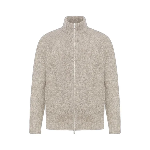 Brunello Cucinelli High Neck Zipped Cardigan