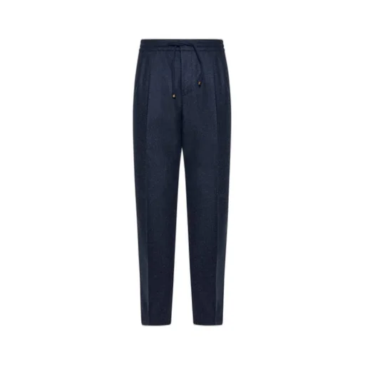 Brunello Cucinelli Drawstring Elastic Waist Pants