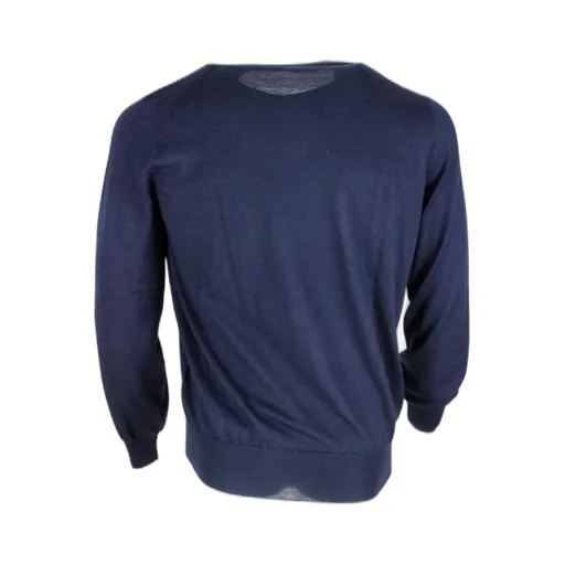 Brunello Cucinelli Ribbed-Knit V-Neck Jumper