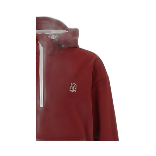 Brunello Cucinelli Drawstring Hooded Jacket