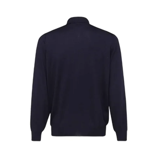Brunello Cucinelli Long-Sleeved Knitted Polo Shirt