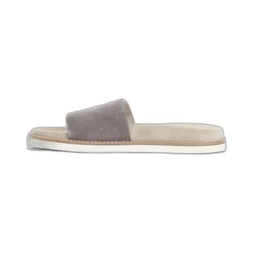 Brunello Cucinelli Open-Toe Slides