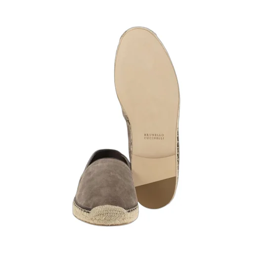 Brunello Cucinelli Round-Toe Espadrilles