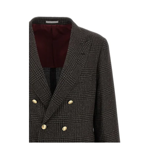 Brunello Cucinelli Prince Of Wales Blazer