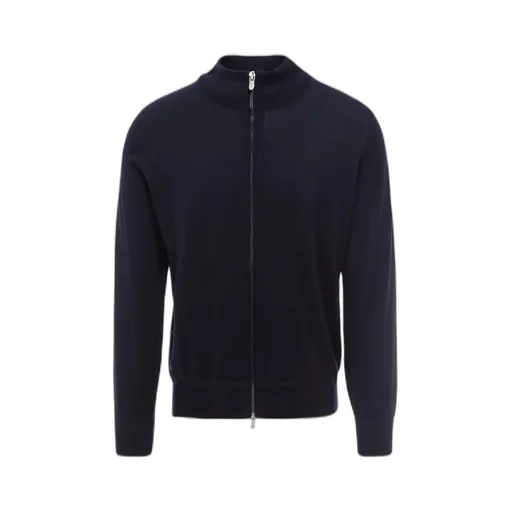 Brunello Cucinelli Zipped High-Neck Cardigan