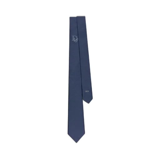 Tie With Centered Dior Oblique