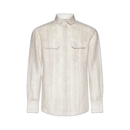 Brunello Cucinelli Striped Button-Up Shirt