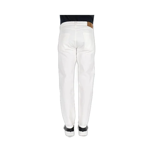 Brunello Cucinelli Logo-Patch Straight-Leg Jeans