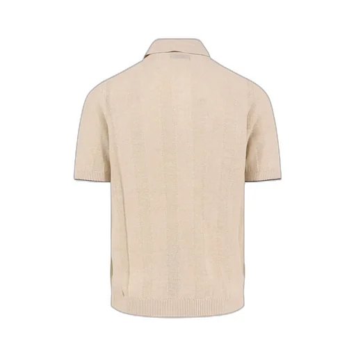 Brunello Cucinelli Short-Sleeved Knitted Polo Shirt