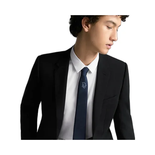 Tie With Centered Dior Oblique