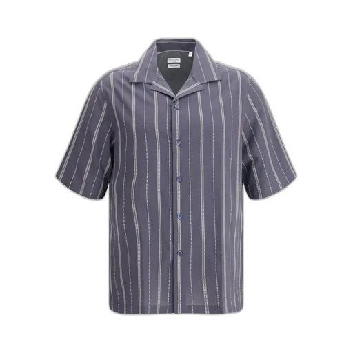 Brunello Cucinelli Striped Short-Sleeved Shirt