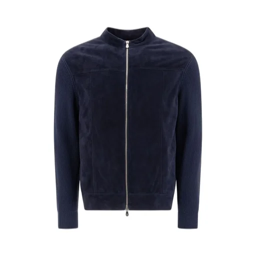 Brunello Cucinelli Jersey Trim Jacket