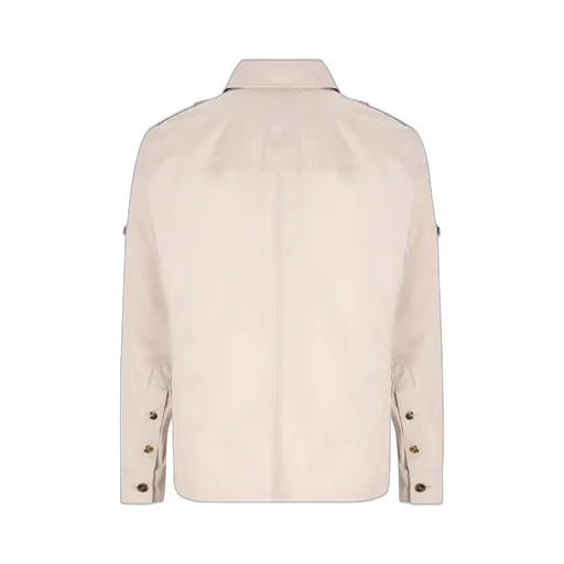Brunello Cucinelli Long Sleeved Buttoned Shirt Jacket