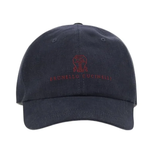 Brunello Cucinelli Logo Embroidered Baseball Cap