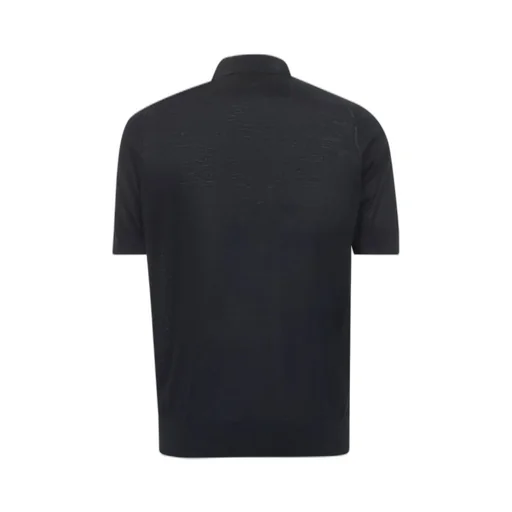 Brunello Cucinelli Short-Sleeved Fine-Knit Polo Shirt