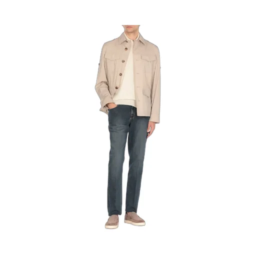 Brunello Cucinelli Short Sleeved Polo Shirt