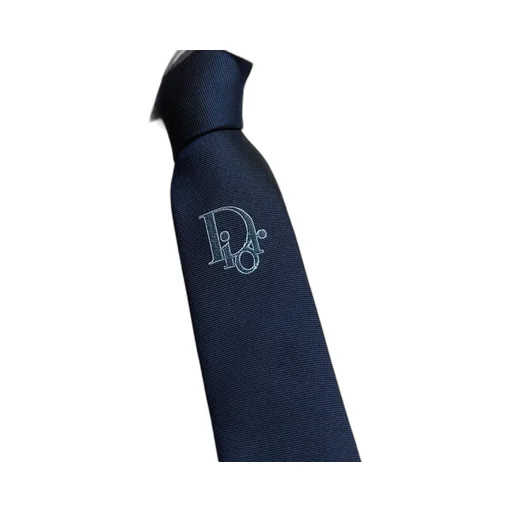 Tie With Centered Dior Oblique