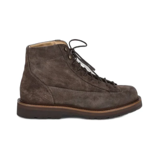 Brunello Cucinelli Waxed Urban Outdoor Boots