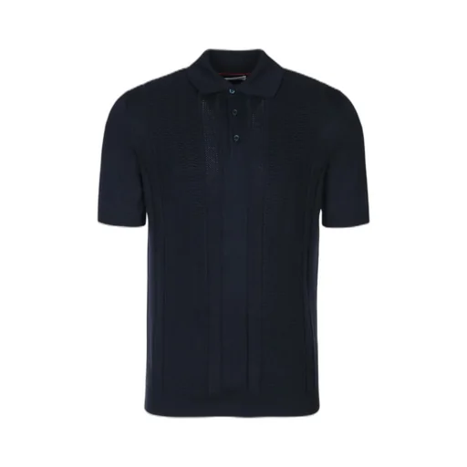 Brunello Cucinelli Short-Sleeved Knitted Polo Shirt