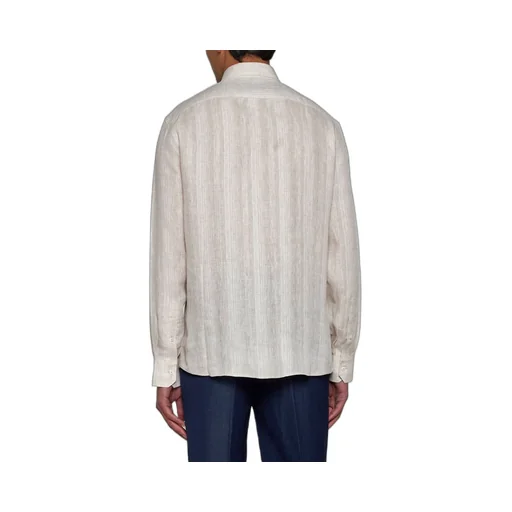 Brunello Cucinelli Striped Button-Up Shirt