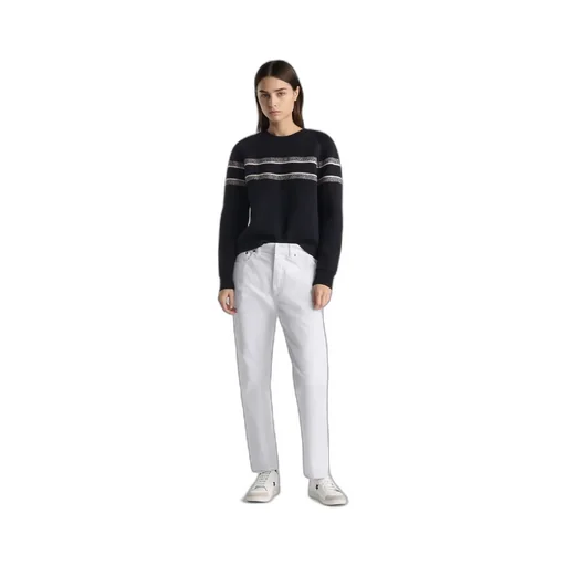 Reversible Round Neck Sweater