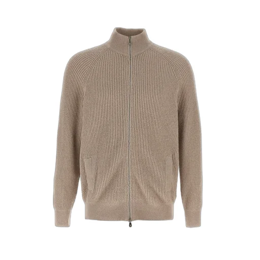 Brunello Cucinelli Zip-Up Knitted Cardigan